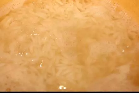 Рис с грибами и овощами: шаг 4