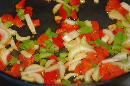 Рис с овощами в сметанном соусе: шаг 2