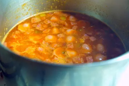 Солянка с копчёностями по-суздальски.: шаг 5