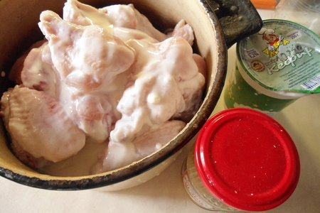 Куриные крылышки в кефирном маринаде. два способа приготовления.: шаг 1