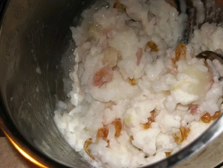 Томленные груши с рисовой начинкой: шаг 6
