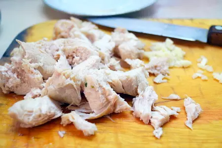 Зелёный рис с соусом карри и яйцом всмятку.: шаг 4