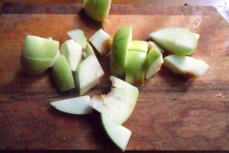 Яблочный крамбл: шаг 3