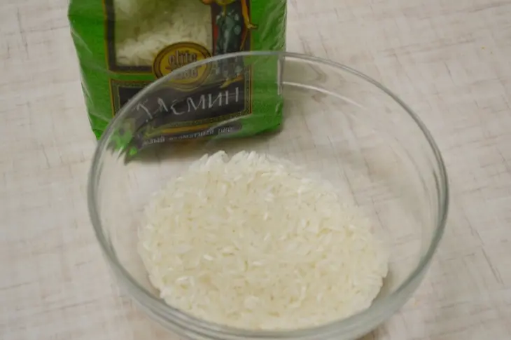 Рисовое соте с овощами, с салатом из запеченной рыбы.: шаг 3