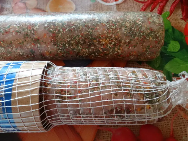Рулет из куриных грудок: шаг 10