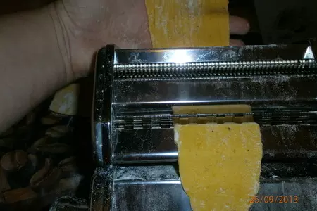 Тыквенная лапша с говядиной и грибами, тыквенные вафли, тыквенный смузи бонусом (дуэль): шаг 5