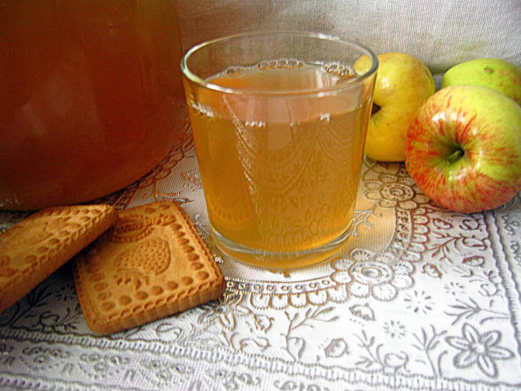 Яблочный сок без соковыжималки: шаг 8
