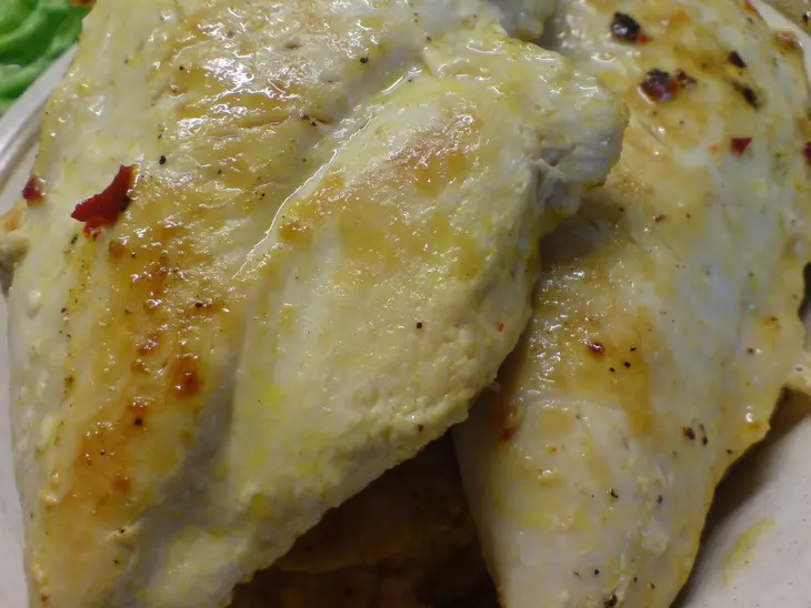 Горячий салат с куриной грудкой и овощами: шаг 2