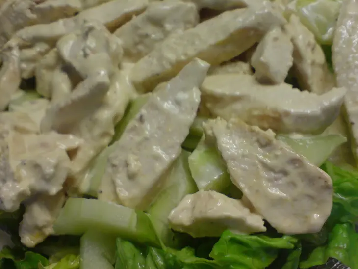 Горячий салат с куриной грудкой и овощами: шаг 7