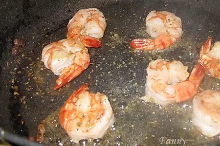 Свекольный мусс с жареными креветками: шаг 6