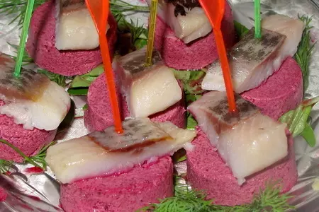 Свекольный мусс с жареными креветками: шаг 8