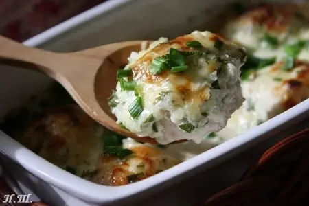 Куриные шарики в сливочном соусе (дуэль- прошлое.): шаг 4