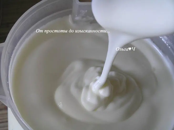 Домашний йогурт с грушей и мятным сиропом: шаг 3