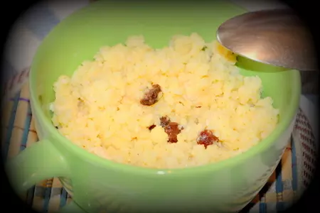 Рассыпчатая пшенная каша с изюмом и медом: шаг 5