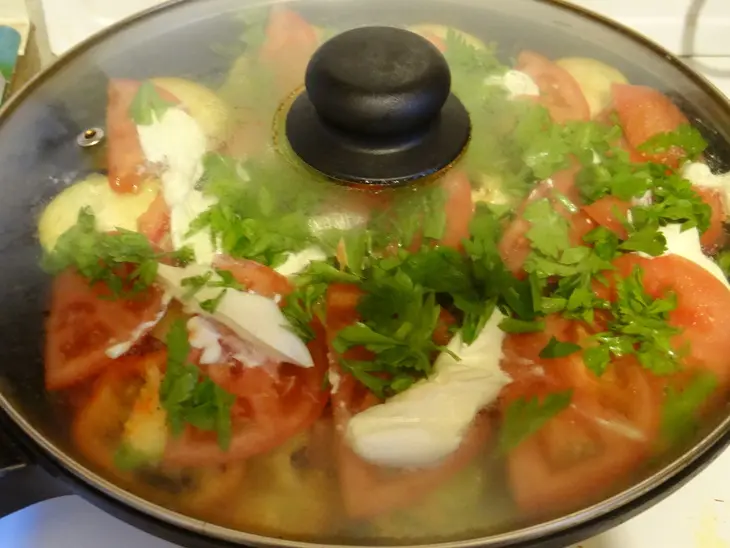 Свинина, тушеная с овощами (очень быстро и очень вкусно!): шаг 3