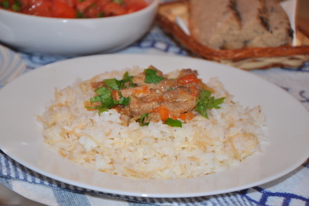 Рис с вермишелью к мясу (тест-драйв): шаг 10