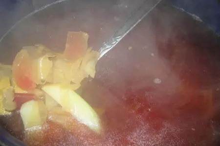 Борщ с баклажанами(да-да,с баклажанами!): шаг 19