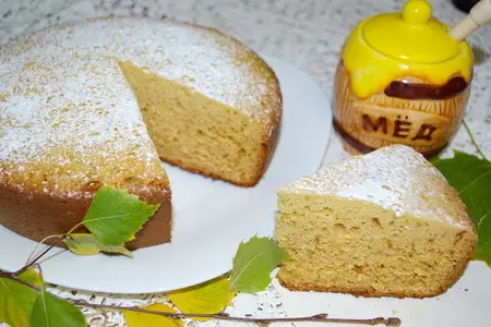 Бисквит медовый (мультяшный): шаг 11