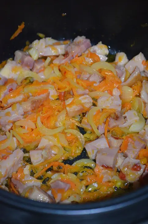 Горох со сливками и копченой ноткой: шаг 6