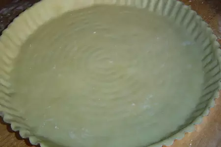 Киш с помидорами черри и мясными шариками: шаг 3