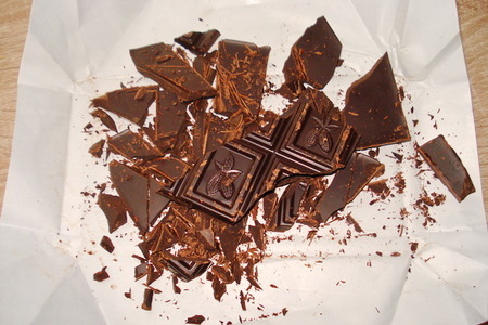 Дробленый шоколад