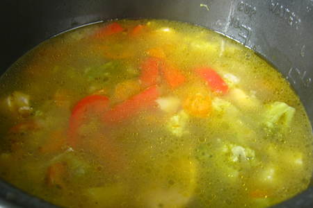 Куриный суп с брокколи: шаг 11
