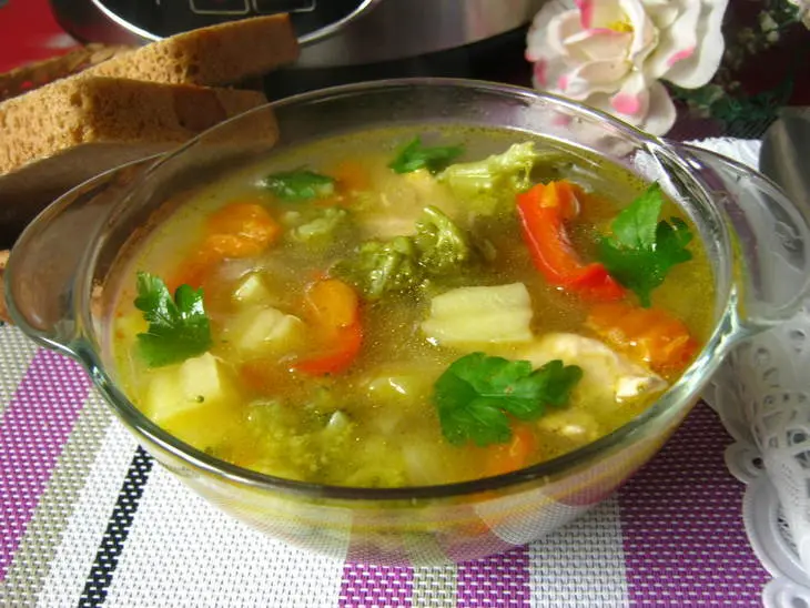 Куриный суп с брокколи: шаг 12