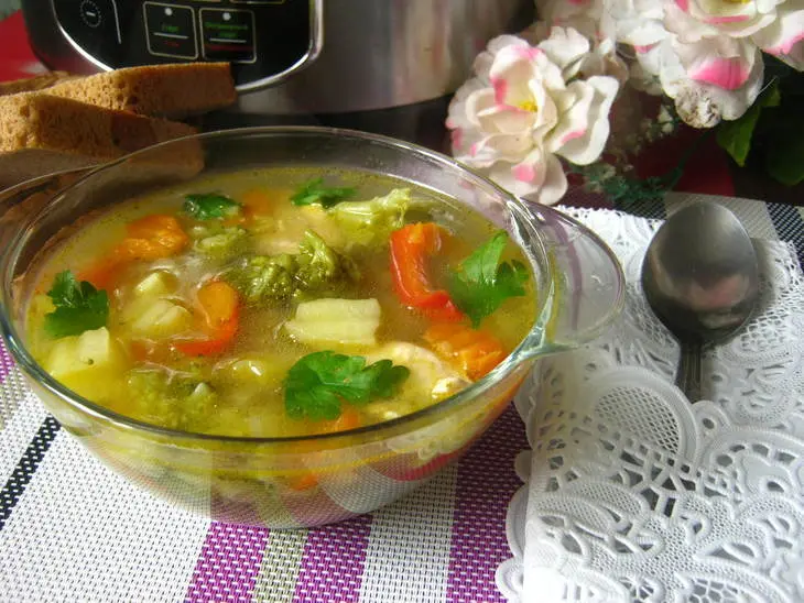 Куриный суп с брокколи: шаг 13