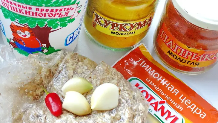 Куриные голени в ореховом соусе: шаг 2