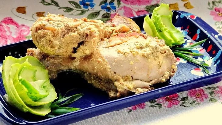 Куриные голени в ореховом соусе: шаг 7