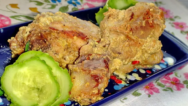 Куриные голени в ореховом соусе: шаг 9