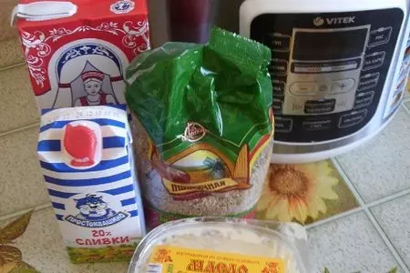 Каша пшеничная  -сливочно -коричная. тест-драйв.: шаг 1