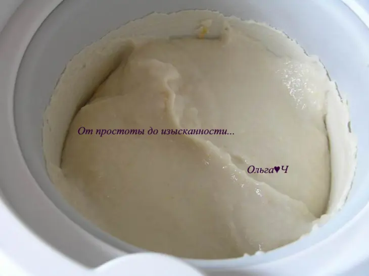 Кокосовое мороженое из фасоли с абрикосовым конфитюром darbo: шаг 7