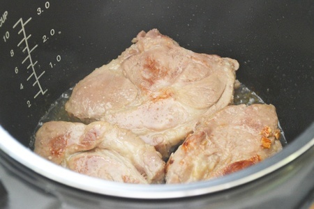 Свинина с айвой и картофелем тест-драйв.: шаг 3