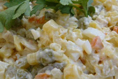 Оливье/столичный салат: шаг 1