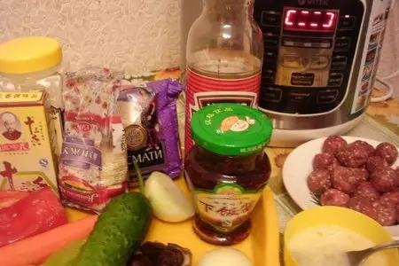 Рис с  имбирем, бадьяном и яйцом.  тест-драйв.: шаг 2