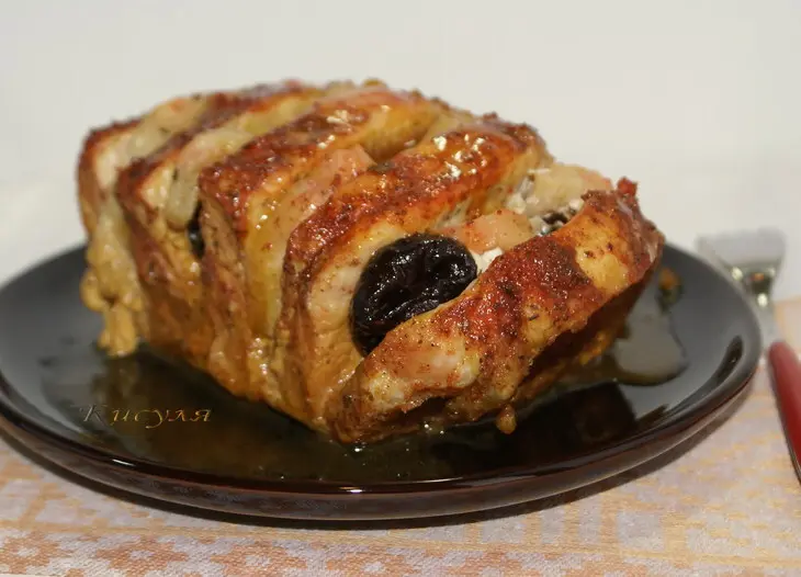 Свинина с черносливом и яблоками. тест-драйв: шаг 8