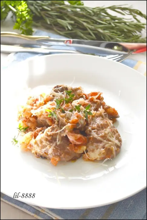 Куриная печень запеченная с томатами и ароматными травами тест-драйв: шаг 6