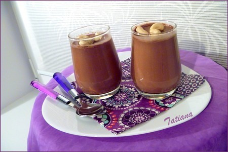 Йогурт шоколадный с орешками в мультиварке(тест-драйв): шаг 8