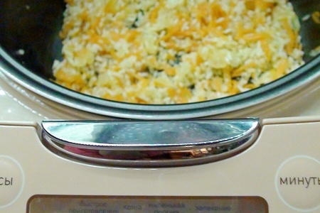Патиссон, фаршированный рисом и овощами. тест-драйв.: шаг 4