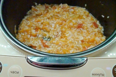 Патиссон, фаршированный рисом и овощами. тест-драйв.: шаг 5