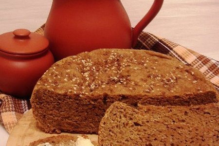 Хлеб овсяно-пшеничный, с отрубями, на меду. тест-драйв.: шаг 10