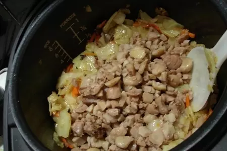 Осеннее жаркое с каштанами и копчеными колбасками.тест драйв vitek: шаг 6