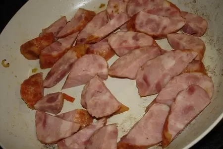Осеннее жаркое с каштанами и копчеными колбасками.тест драйв vitek: шаг 7