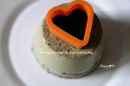 Мятное бланманже с вишневым конфитюром darbo: шаг 4