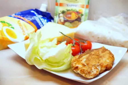 Домашняя шаурма с куриной грудкой и карри-соусом. тест-драйв.: шаг 4
