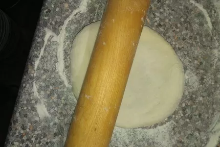 Лепёшки с мясом (хычин): шаг 7