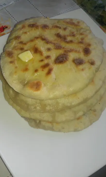 Лепёшки с мясом (хычин): шаг 10