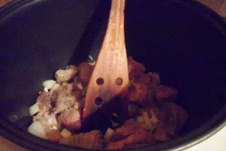 Индейка с морковью в мультиварке: шаг 3
