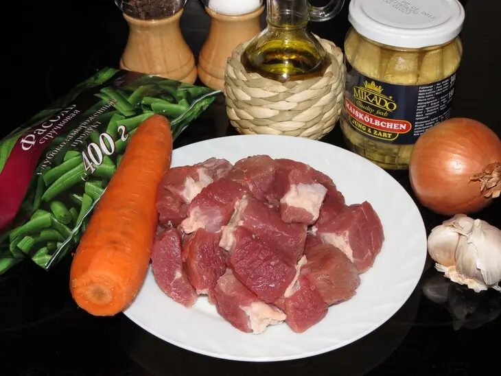 Тушеная говядина с кукурузой и фасолью (тест-драйв): шаг 2